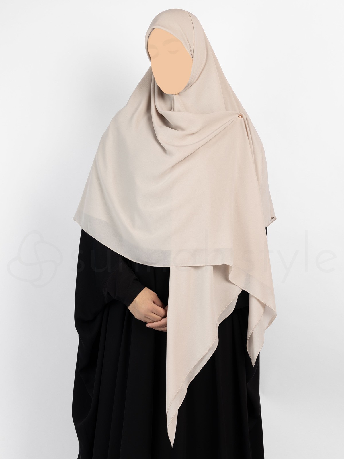 Sunnah Style - Essentials Square Hijab (Premium Chiffon) - XL (Sahara)
