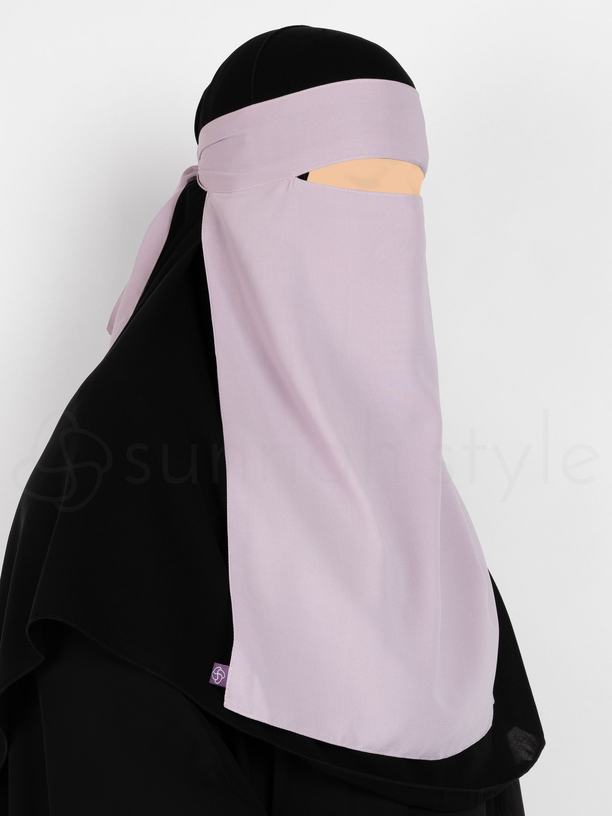 Sunnah Style - One Layer Niqab (Lavender)