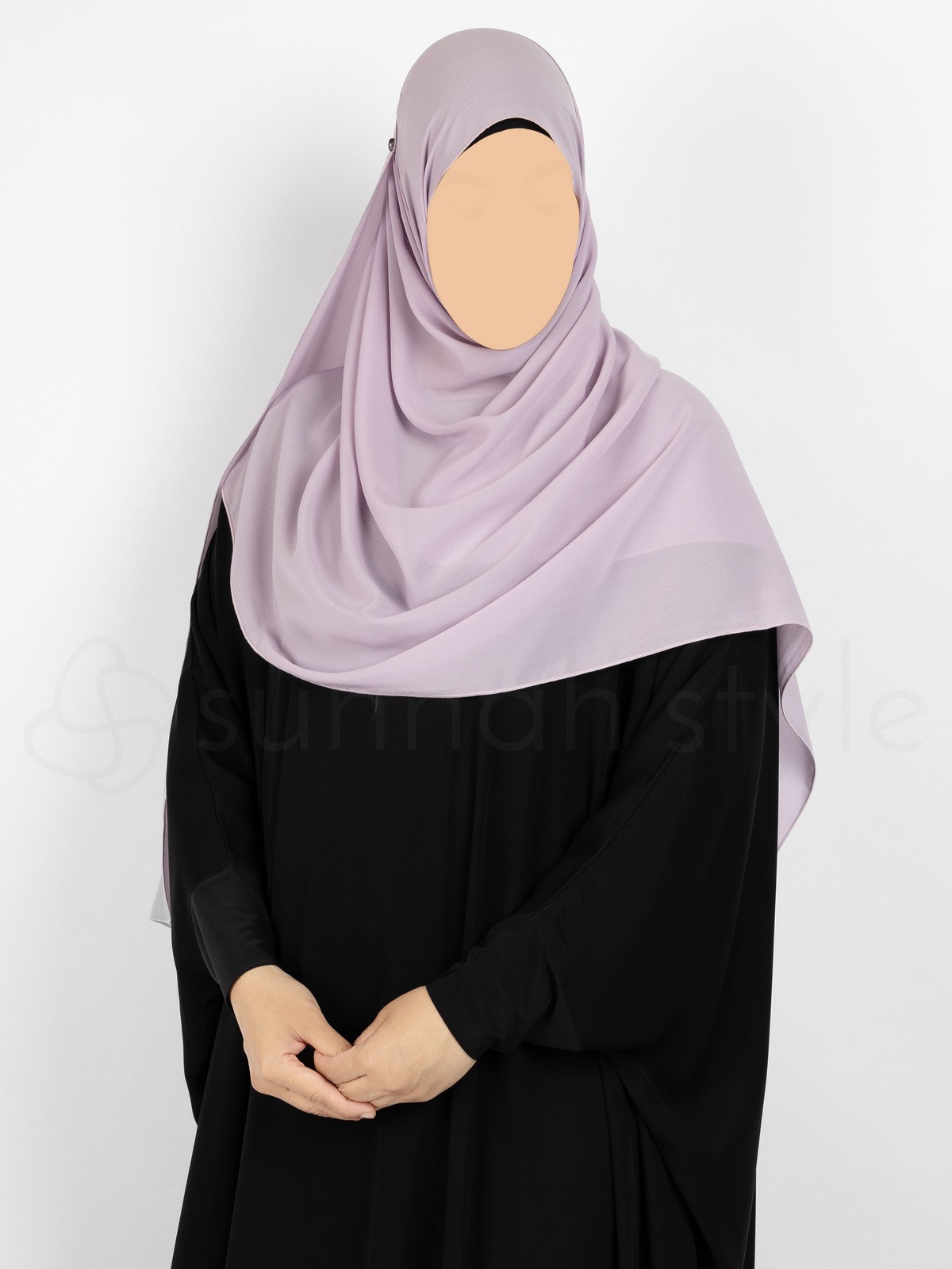 Sunnah Style - Essentials Shayla (Chiffon) - Large (Lavender)