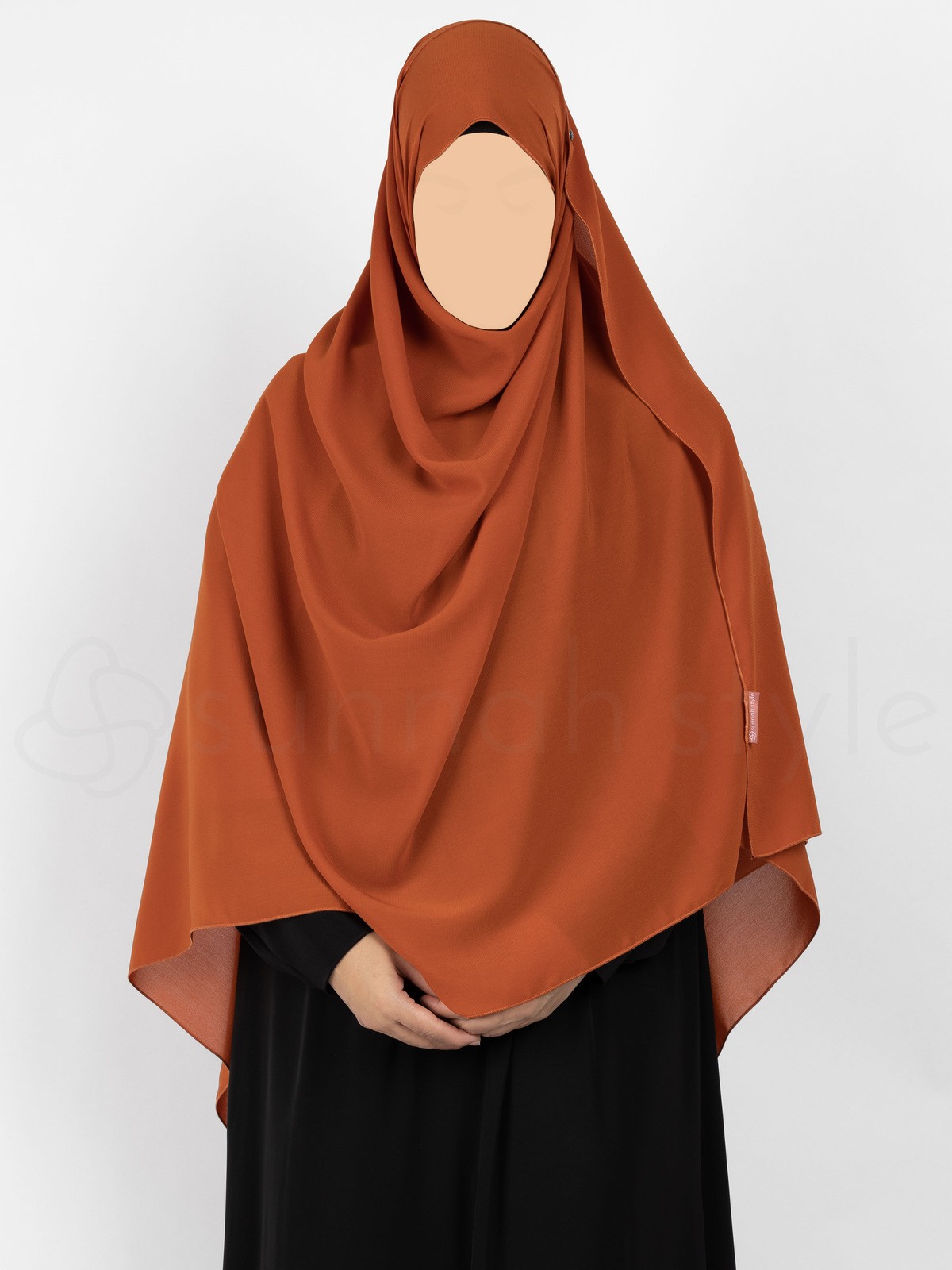 Sunnah Style - Essentials Shayla (Chiffon) - XL (Dark Grey)
