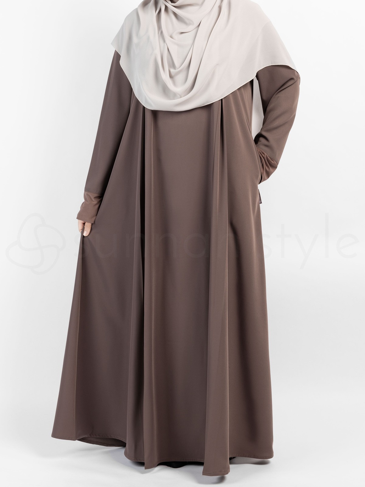 Sunnah Style - Belle Umbrella Abaya (Mink)