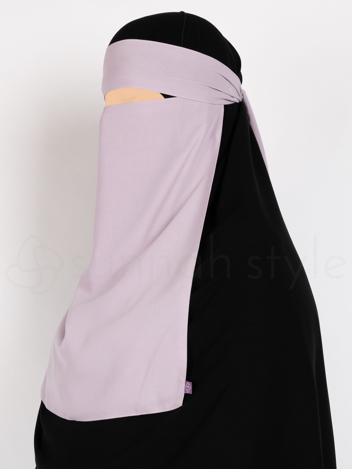 Sunnah Style - Pull-Down One Layer Niqab (Lavender)