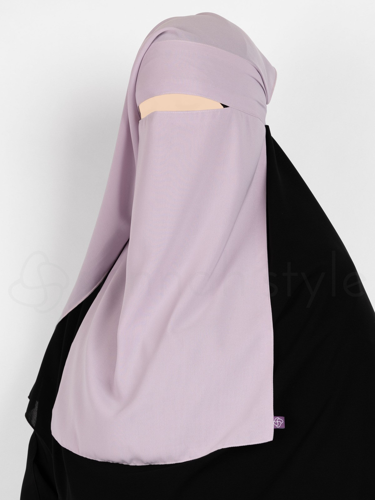 Sunnah Style - Two Layer Niqab (Lavender)