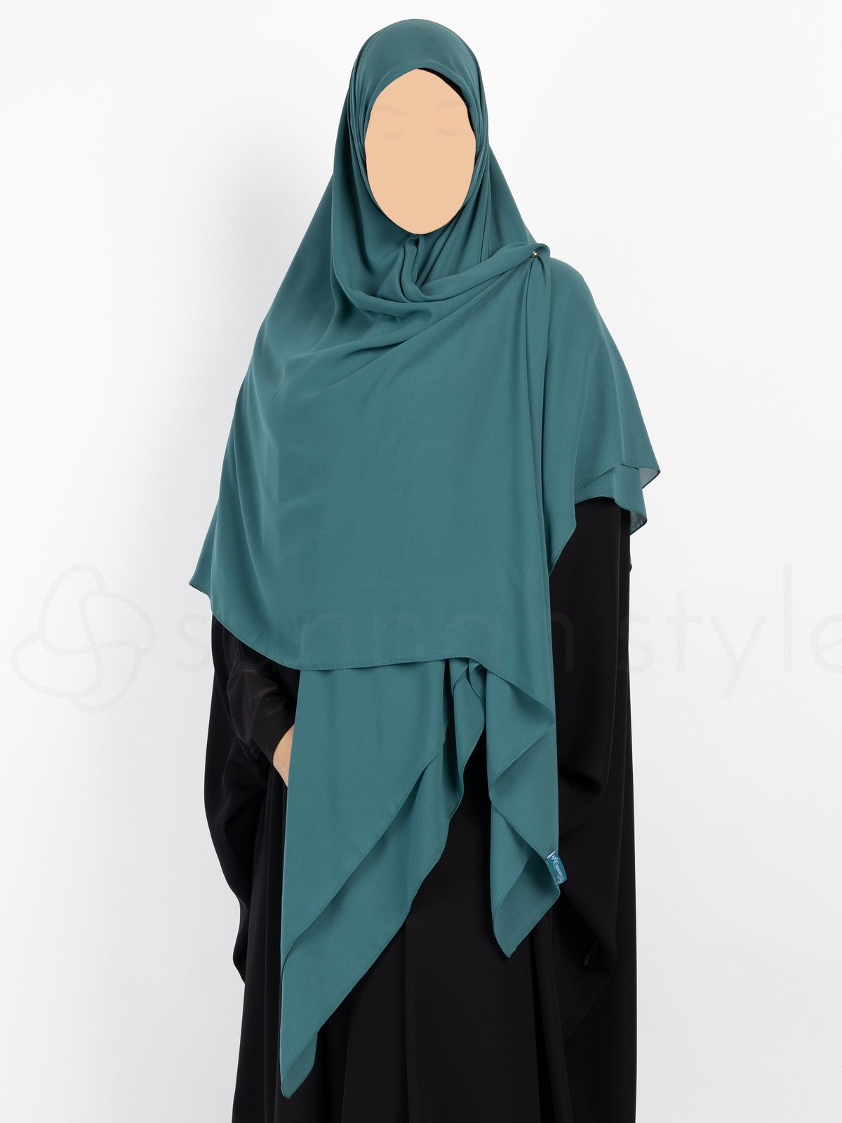 Sunnah Style - Essentials Square Hijab - XL (Teal)