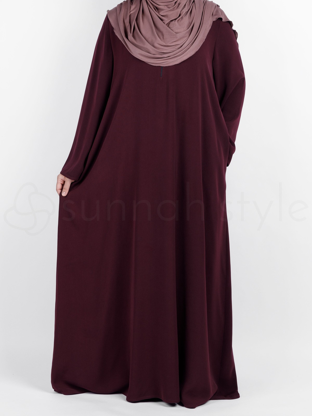 Sunnah Style - Essentials Closed Abaya (Garnet)