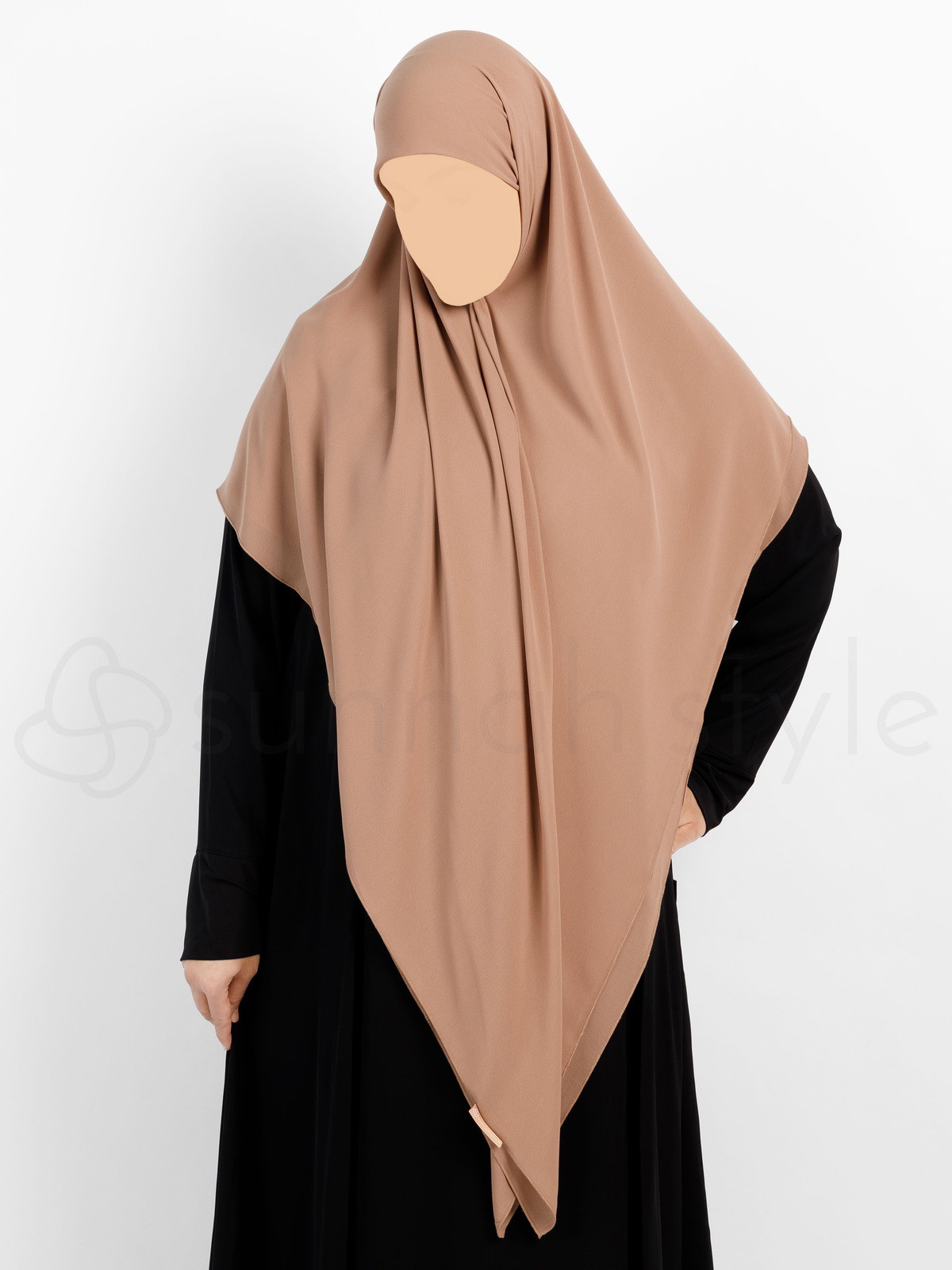 Sunnah Style - Essentials Square Hijab (Premium Chiffon) - Large (Toffee)
