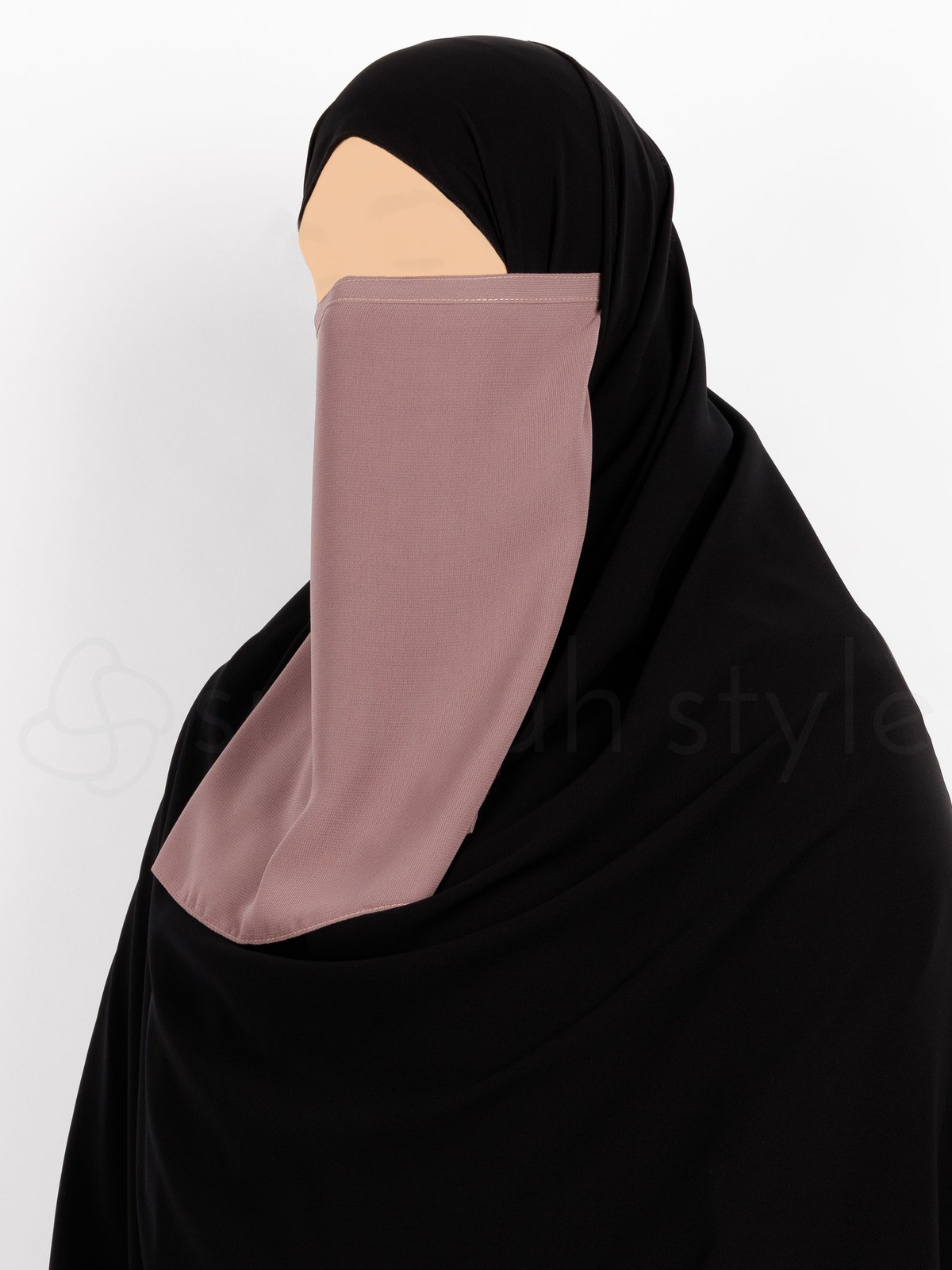 Sunnah Style - Tying Half Niqab (Twilight Mauve)