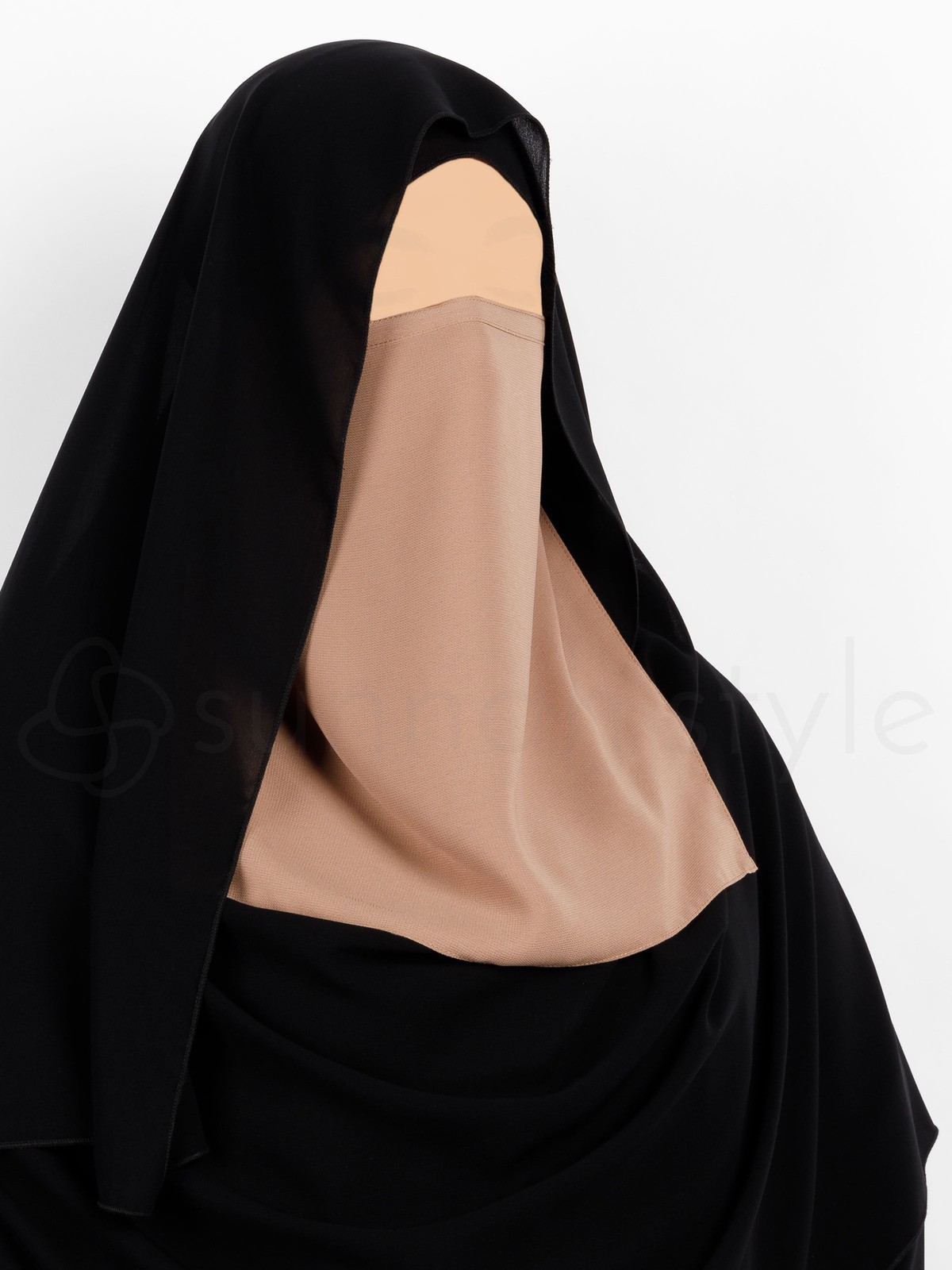 Sunnah Style - Tying Half Niqab (Toffee)