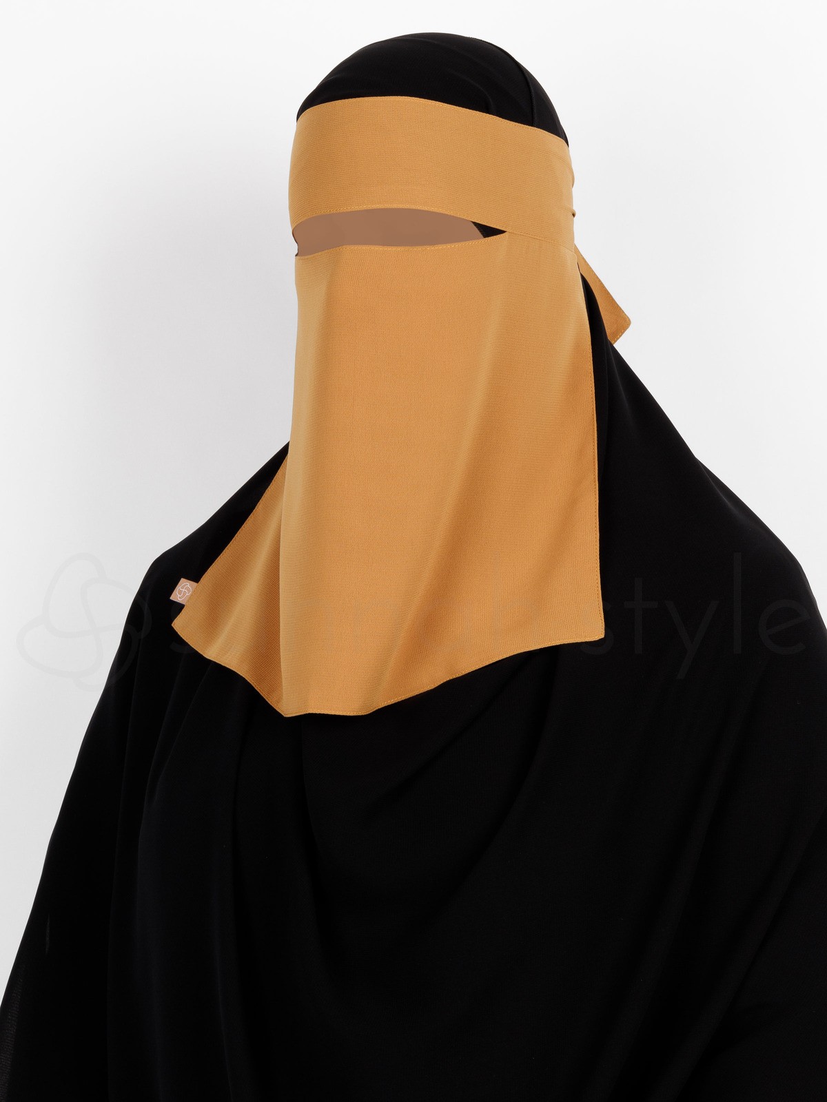 Sunnah Style - Short One Layer Niqab (Honey)