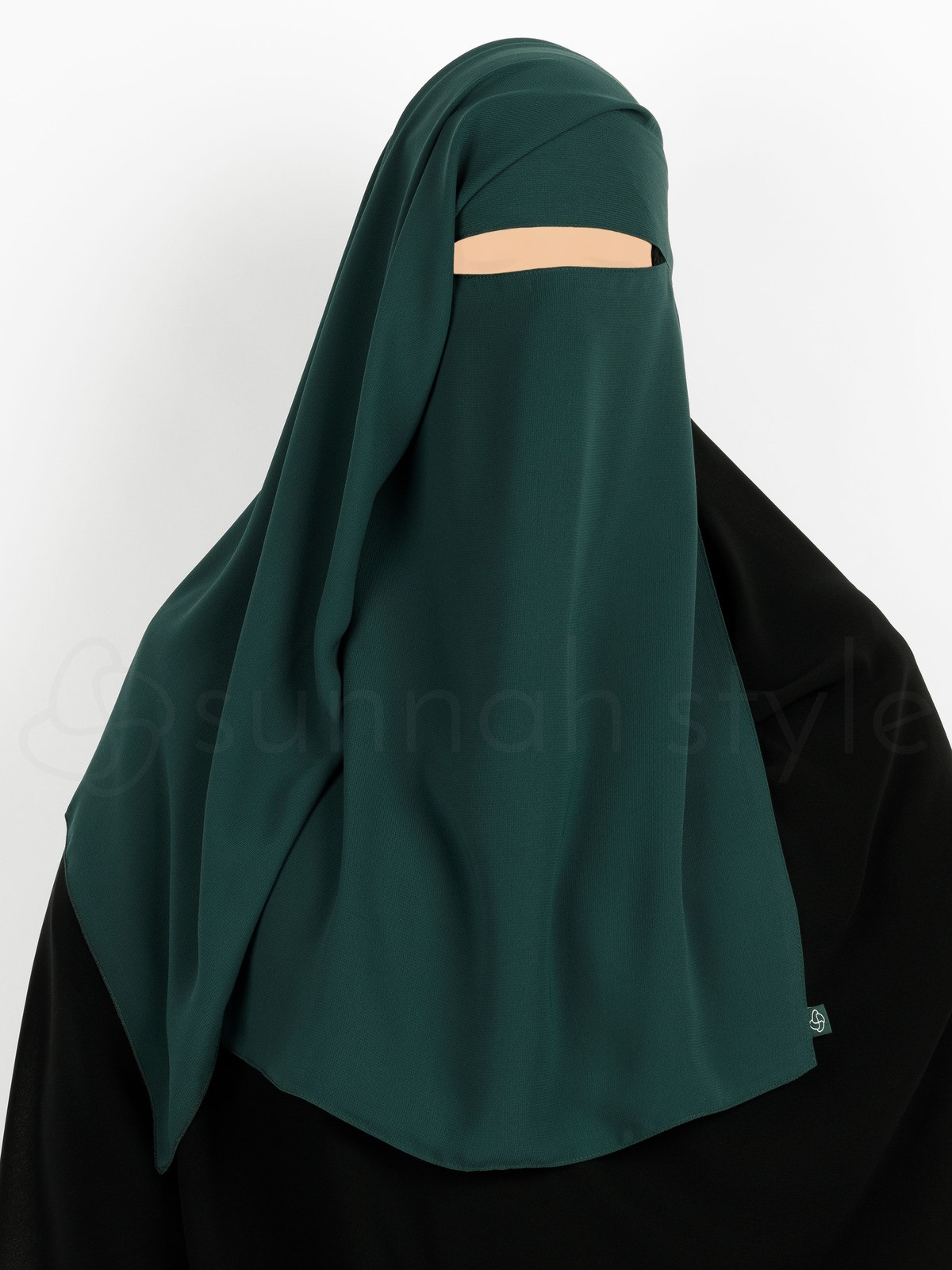 Sunnah Style - Two Layer Niqab (Pine)