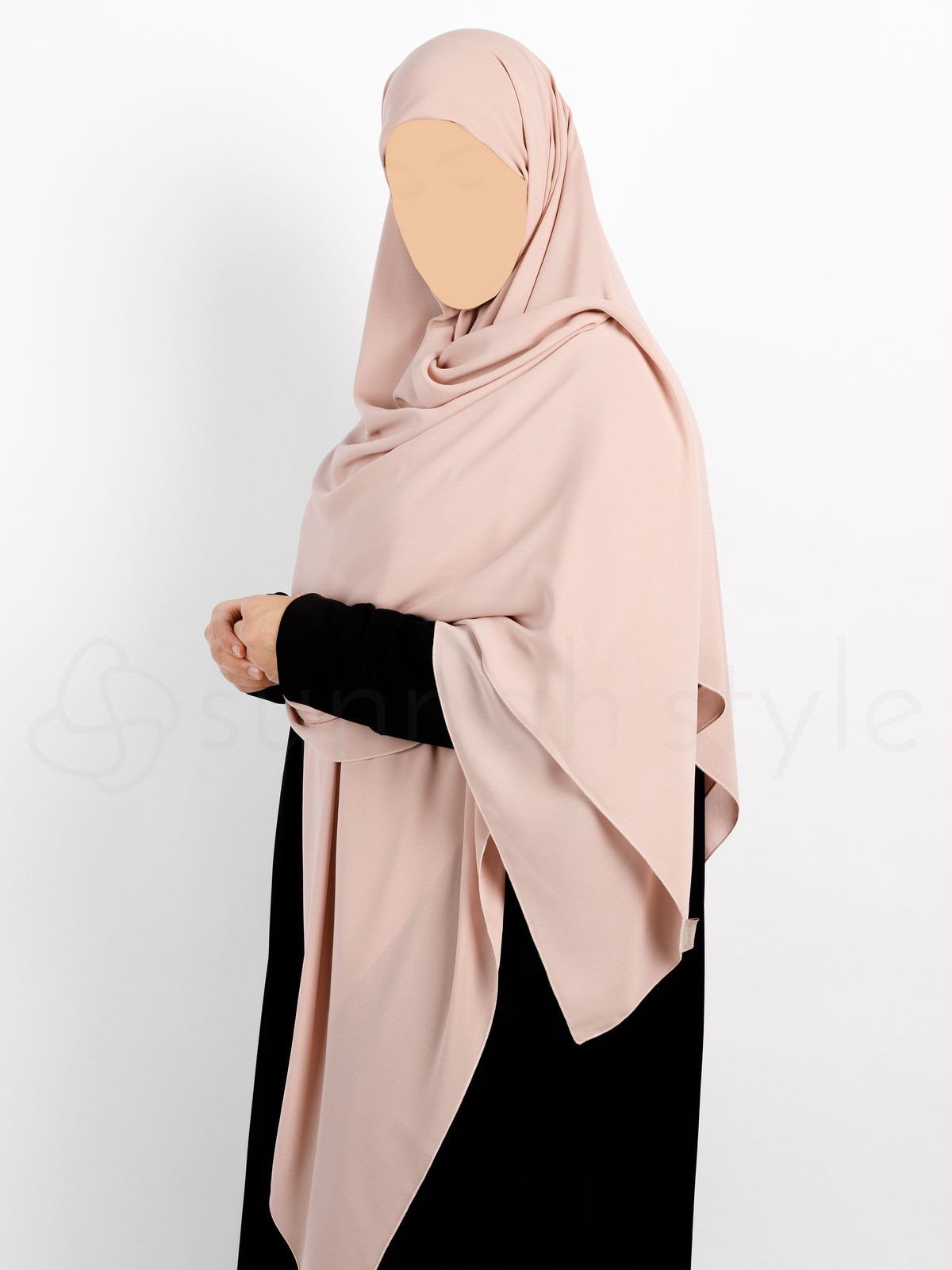 Sunnah Style - Essentials Square Hijab (Premium Chiffon) - XL (Parfait)