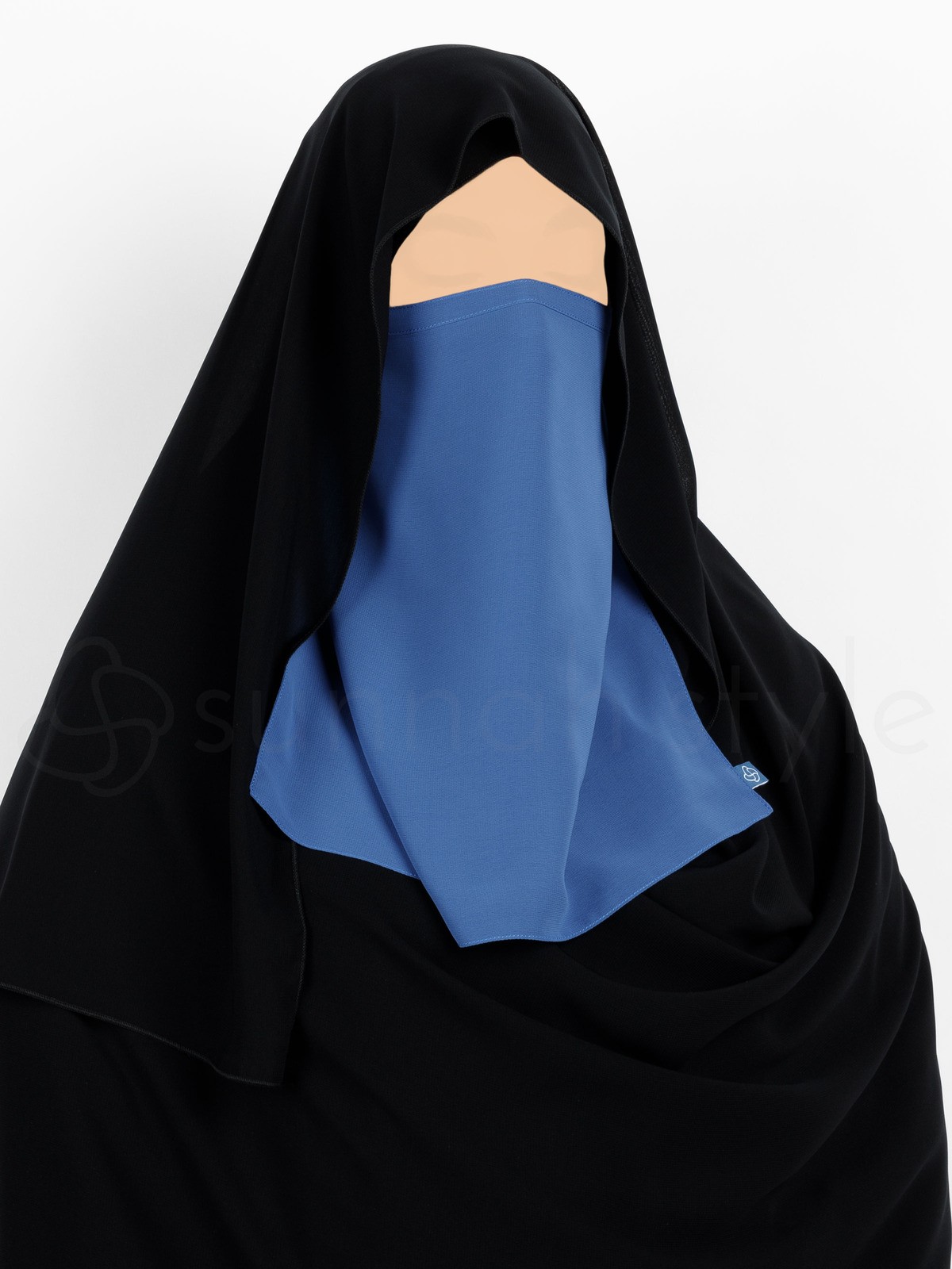 Sunnah Style - Tying Half Niqab (Blue Jay)