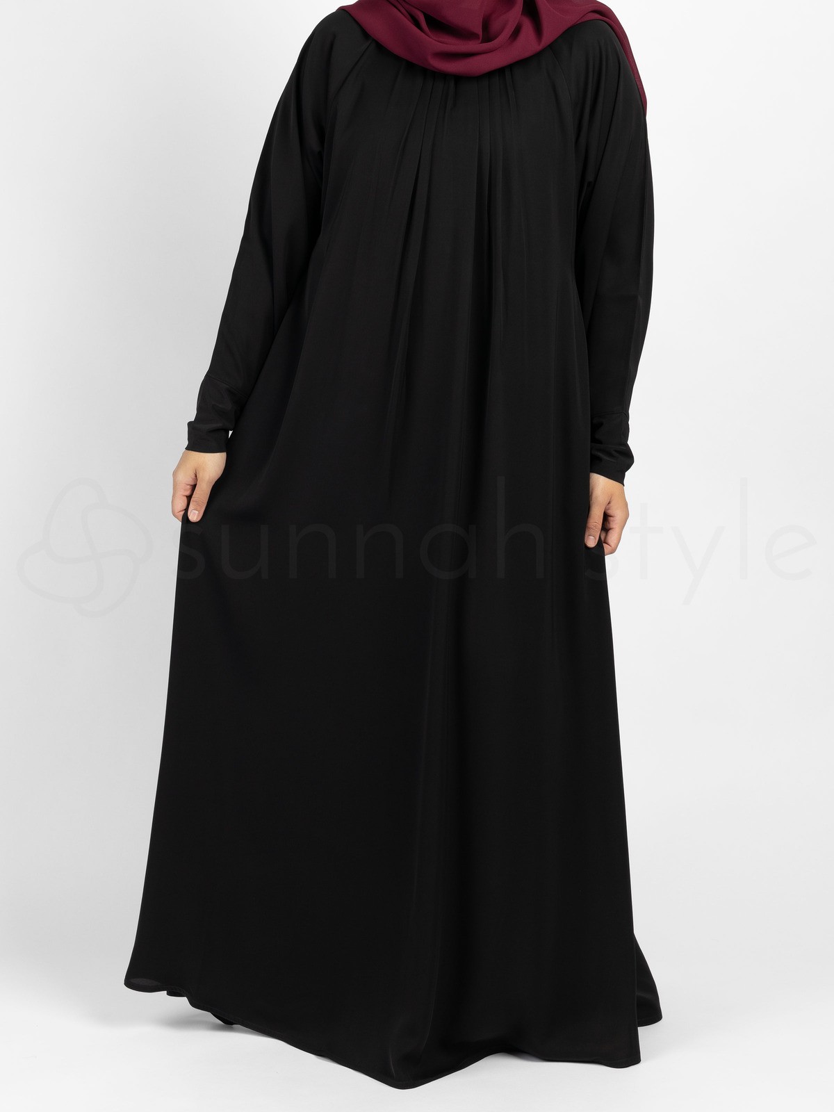 Sunnah Style - Simplicity Umbrella Abaya (Black)