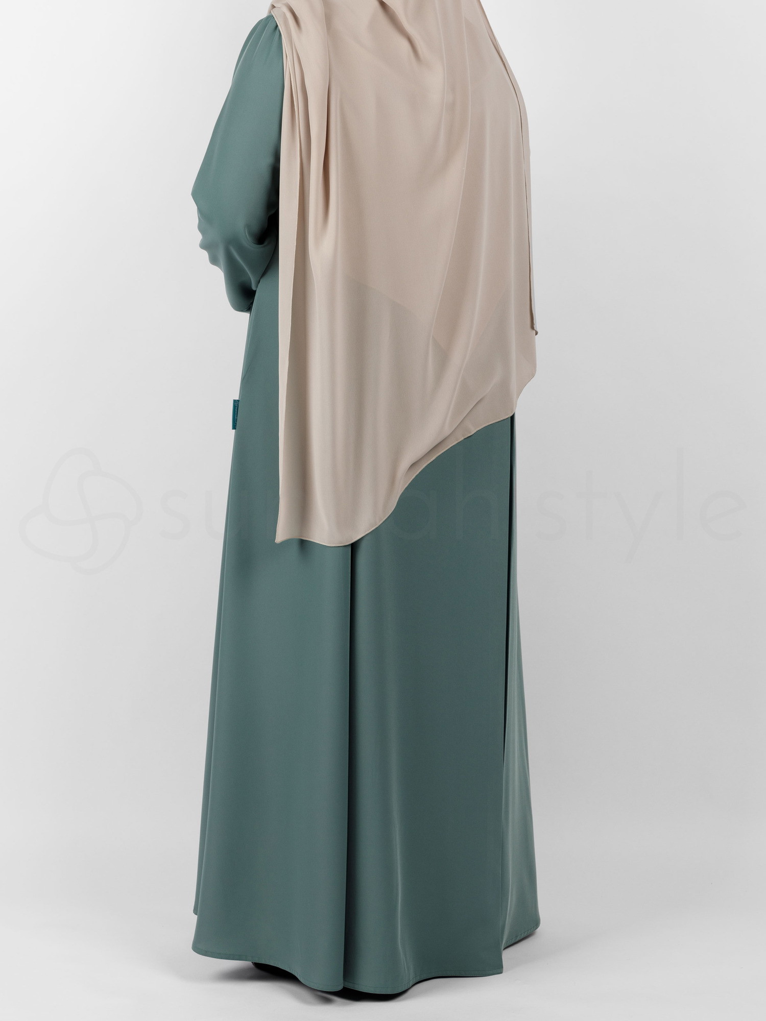 Belle Umbrella Abaya Spearmint