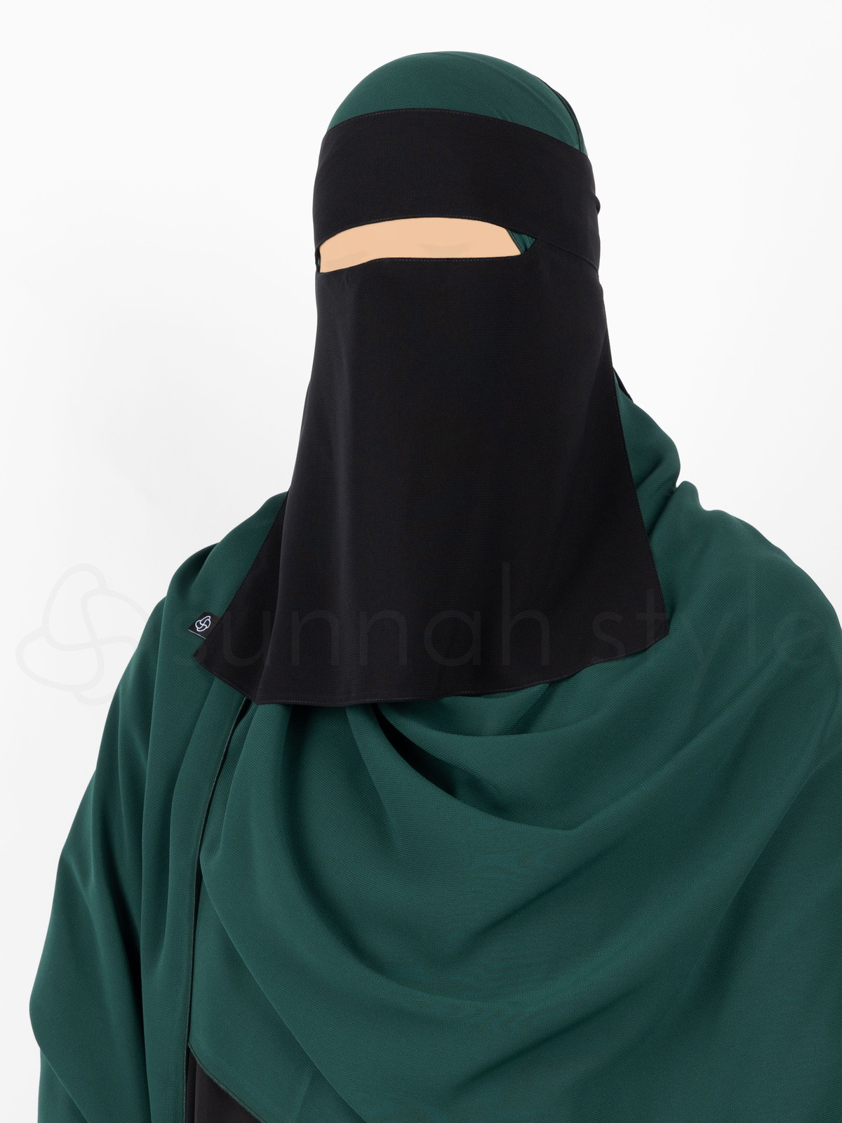 Short Narrow No-Pinch One Layer Niqab