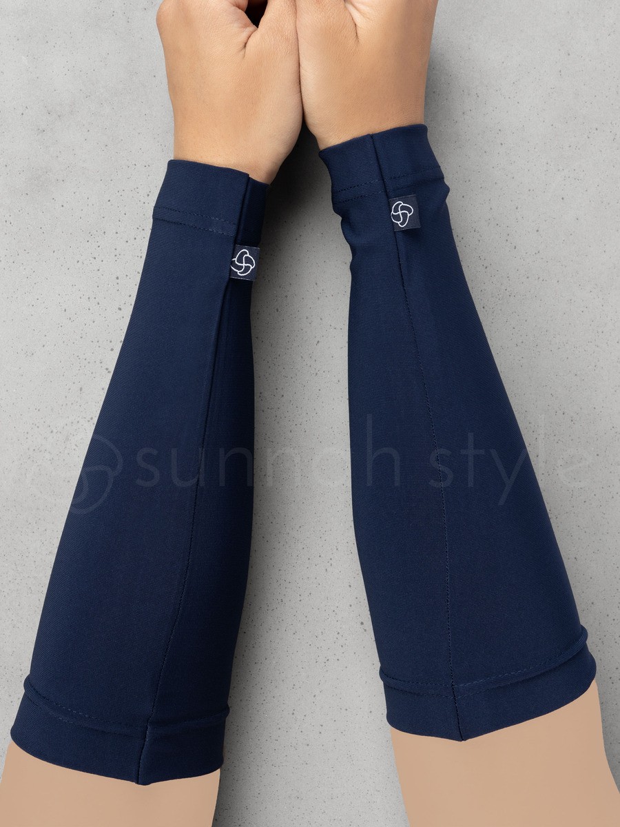 Sunnah Style - Jersey Arm Covers (Navy Blue)