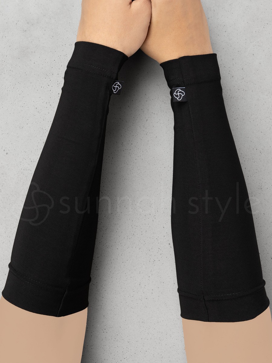 Sunnah Style - Jersey Arm Covers (Black)