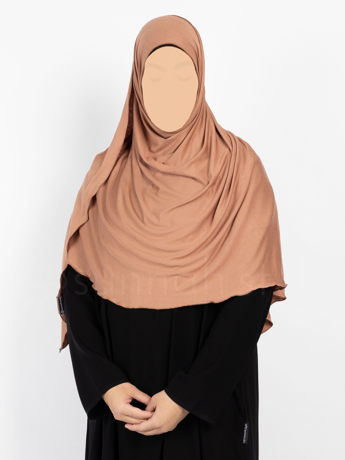 Sunnah Style Urban Shayla (Soft Jersey) - Large (Terracotta)