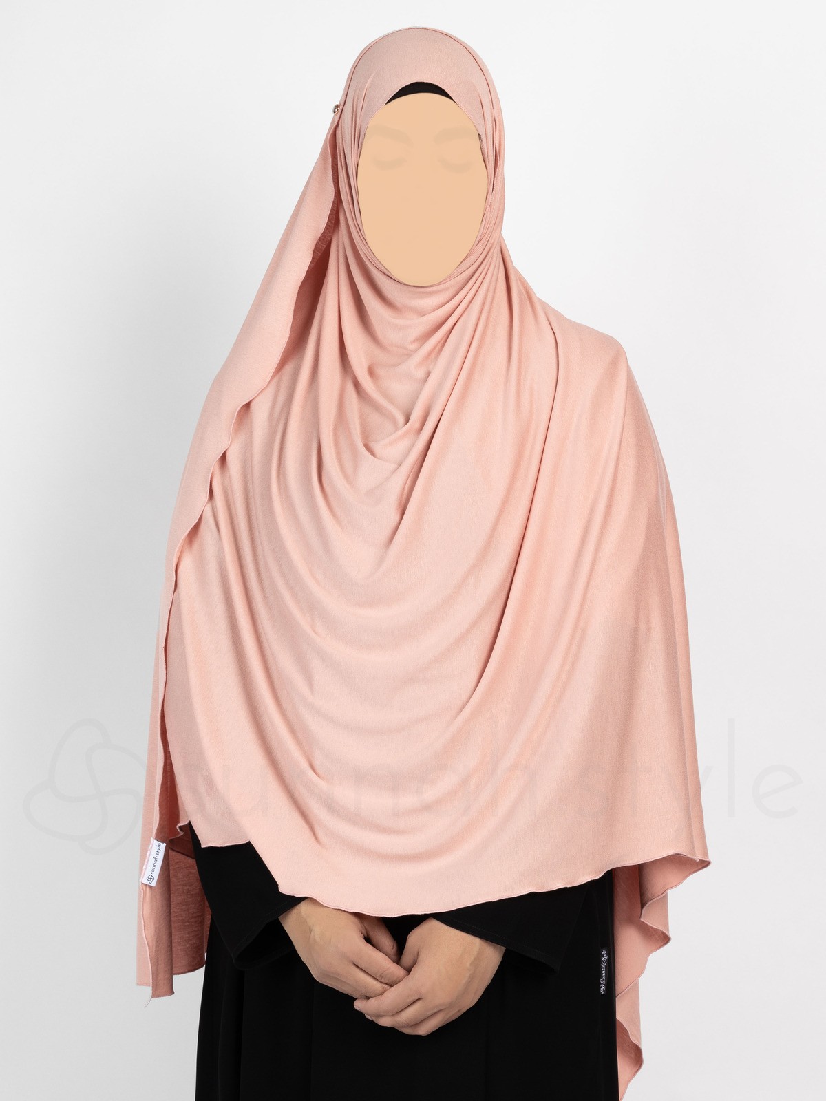 Sunnah Style - Urban Shayla (Soft Jersey) - XL (Light Coral)