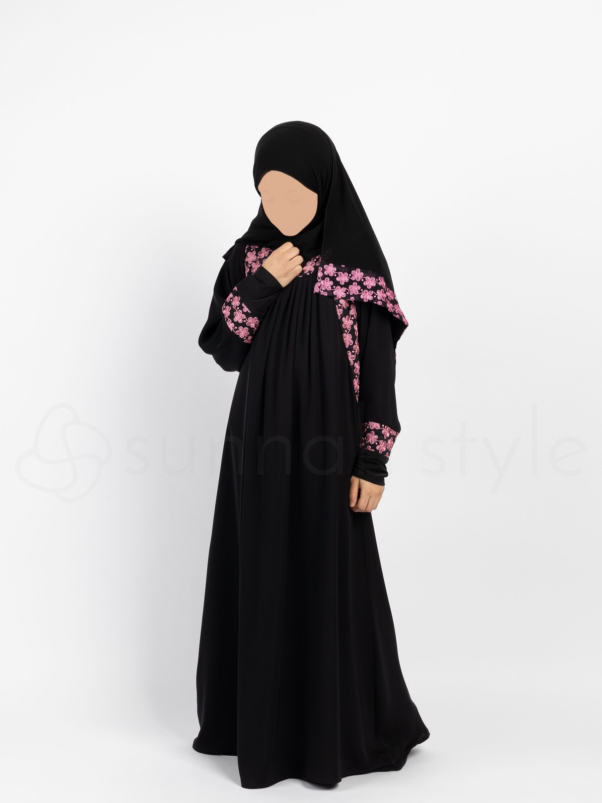 Sunnah Style - Girls Daisy Umbrella Abaya