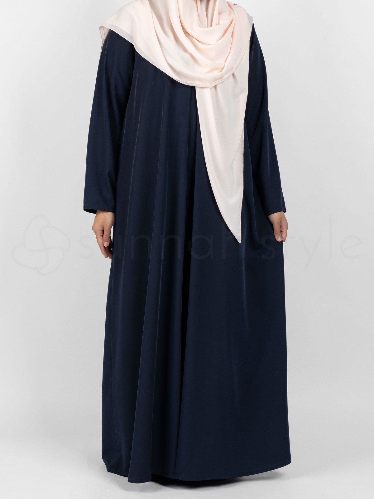 Sunnah Style - Flare Abaya (Navy Blue)