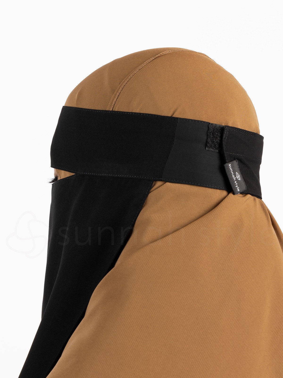 Sunnah Style - One Layer Velcro Niqab (Black)