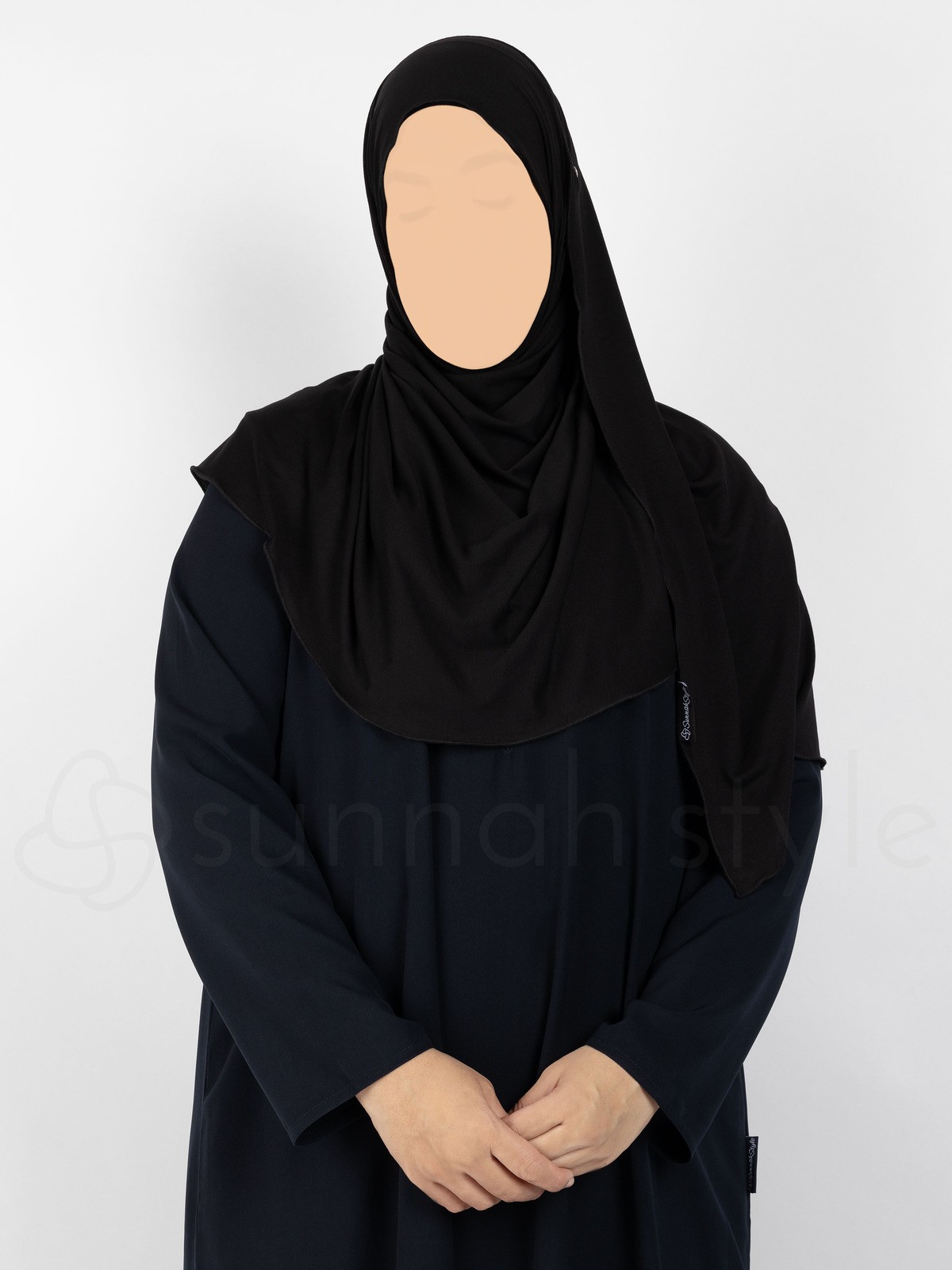Sunnah Style - Urban Shayla (Soft Jersey) - Standard (Black)