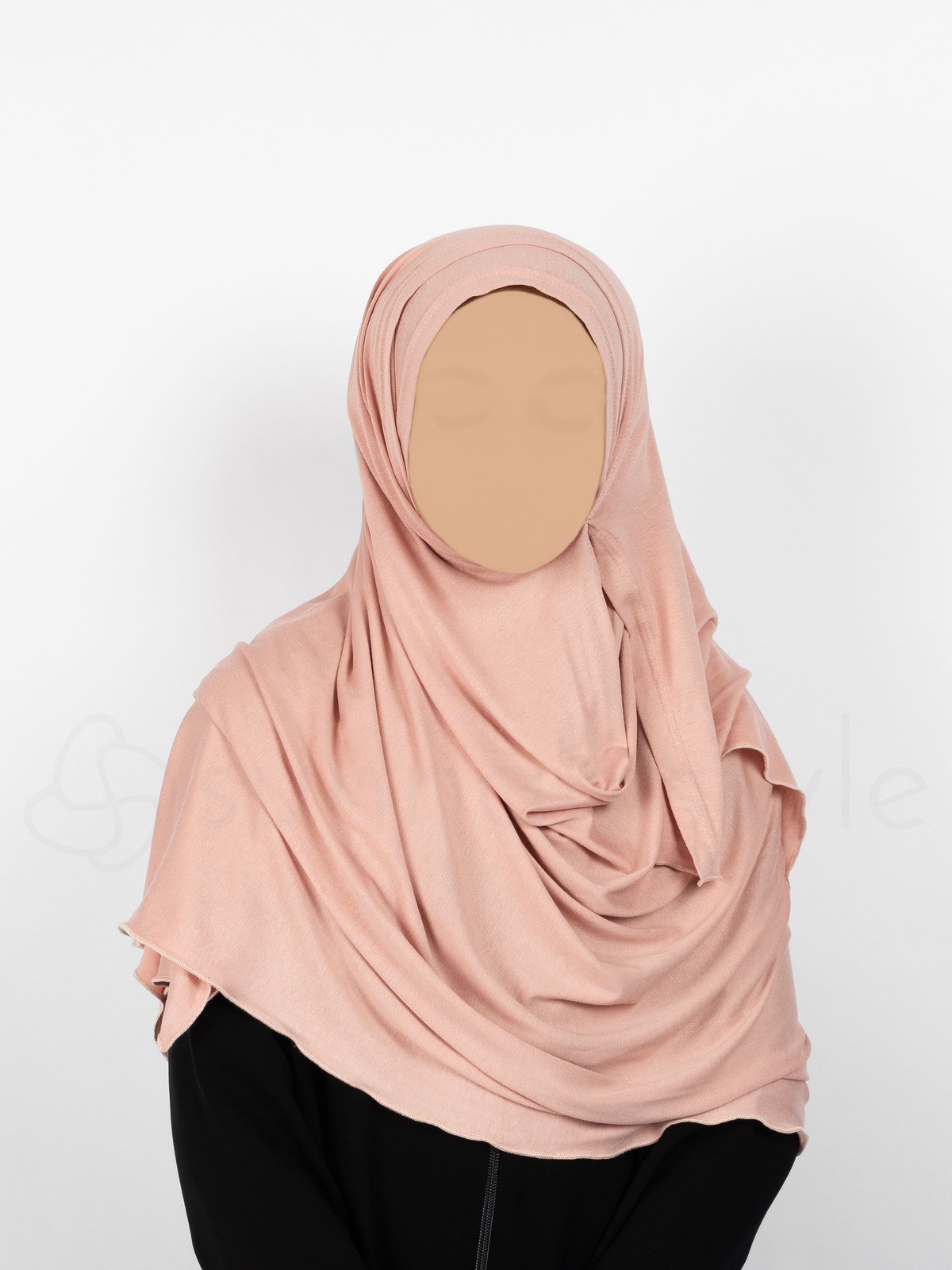 Sunnah Style - Girls Truss Hijab (Light Coral)