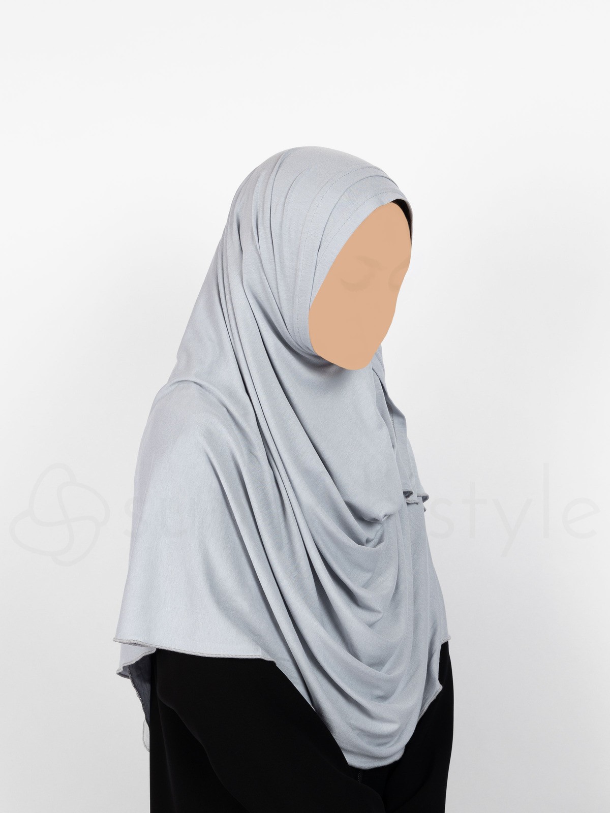 Sunnah Style - Girls Truss Hijab (Silver Grey)