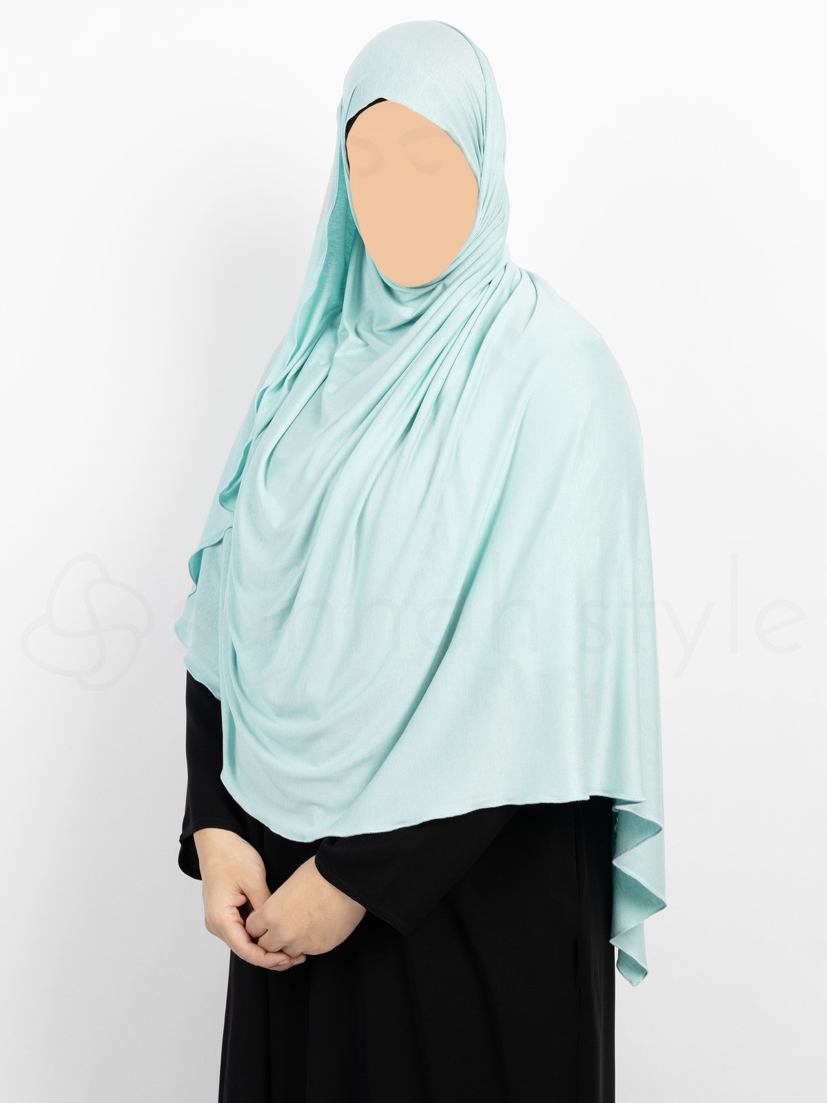 Sunnah Style - Urban Shayla (Soft Jersey) - XL (Glacier)