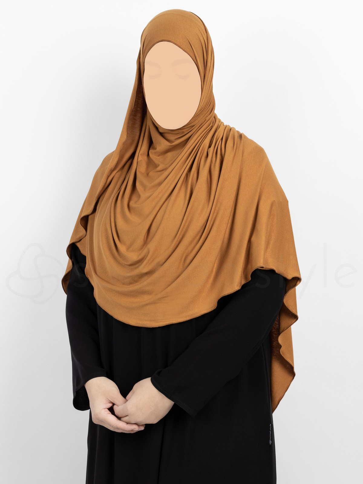 Sunnah Style Urban Shayla (Soft Jersey) - Large (Bronze)