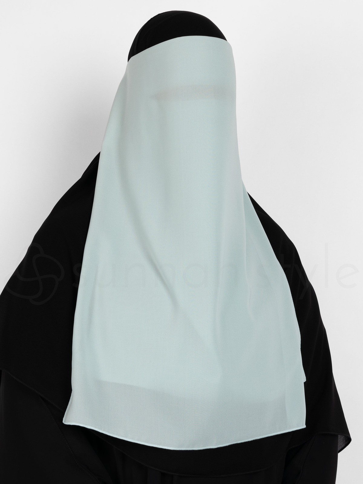 Sunnah Style - Two Layer Niqab (Sterling)