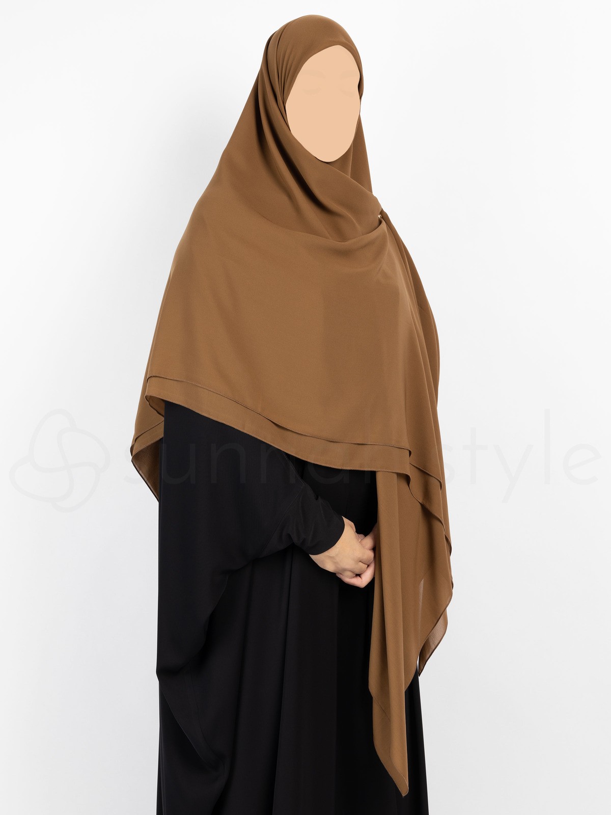 Sunnah Style - Essentials Square Hijab - XL (Caramel)