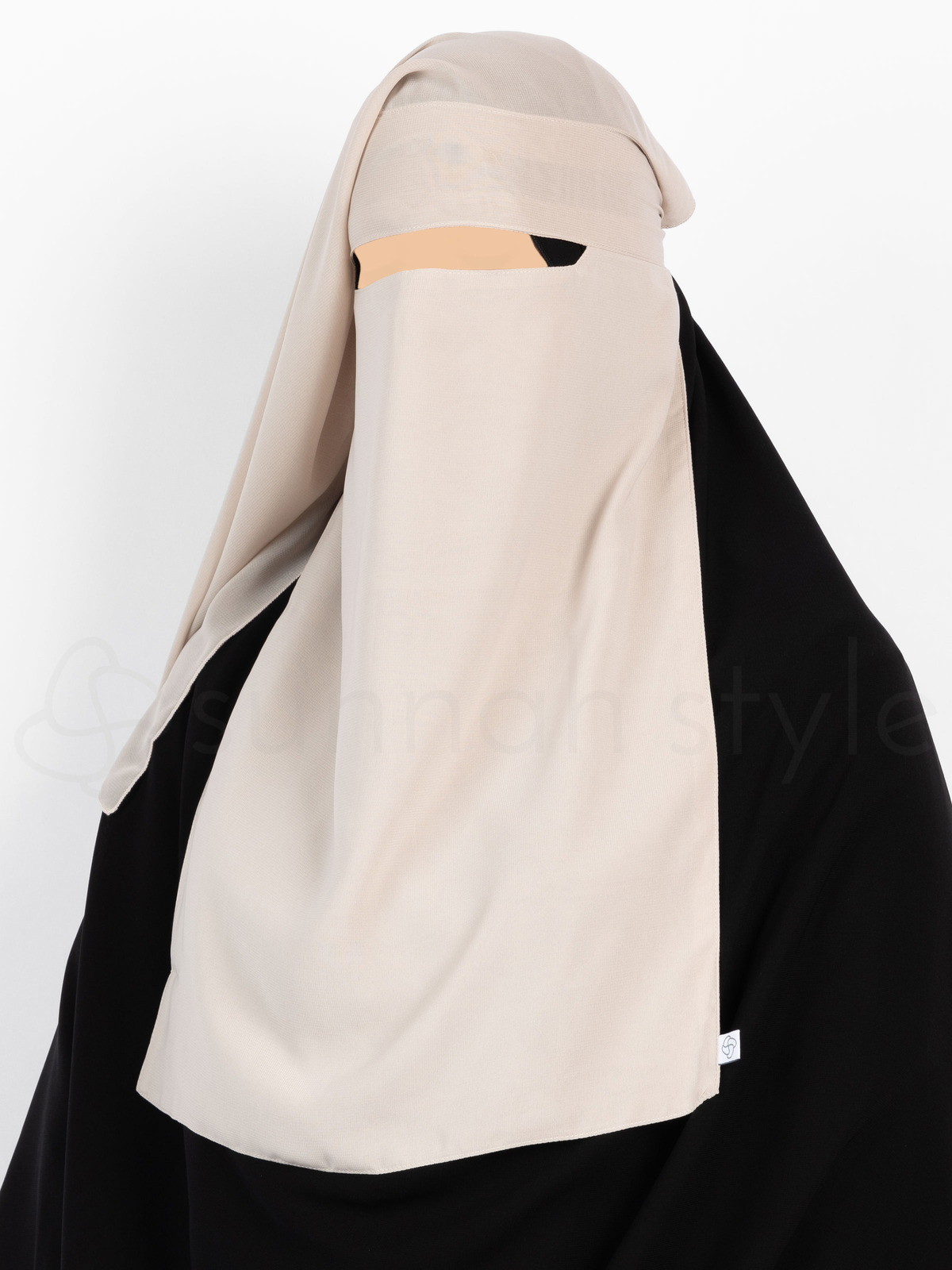 Sunnah Style - Narrow No-Pinch Two Layer Niqab (Sahara)