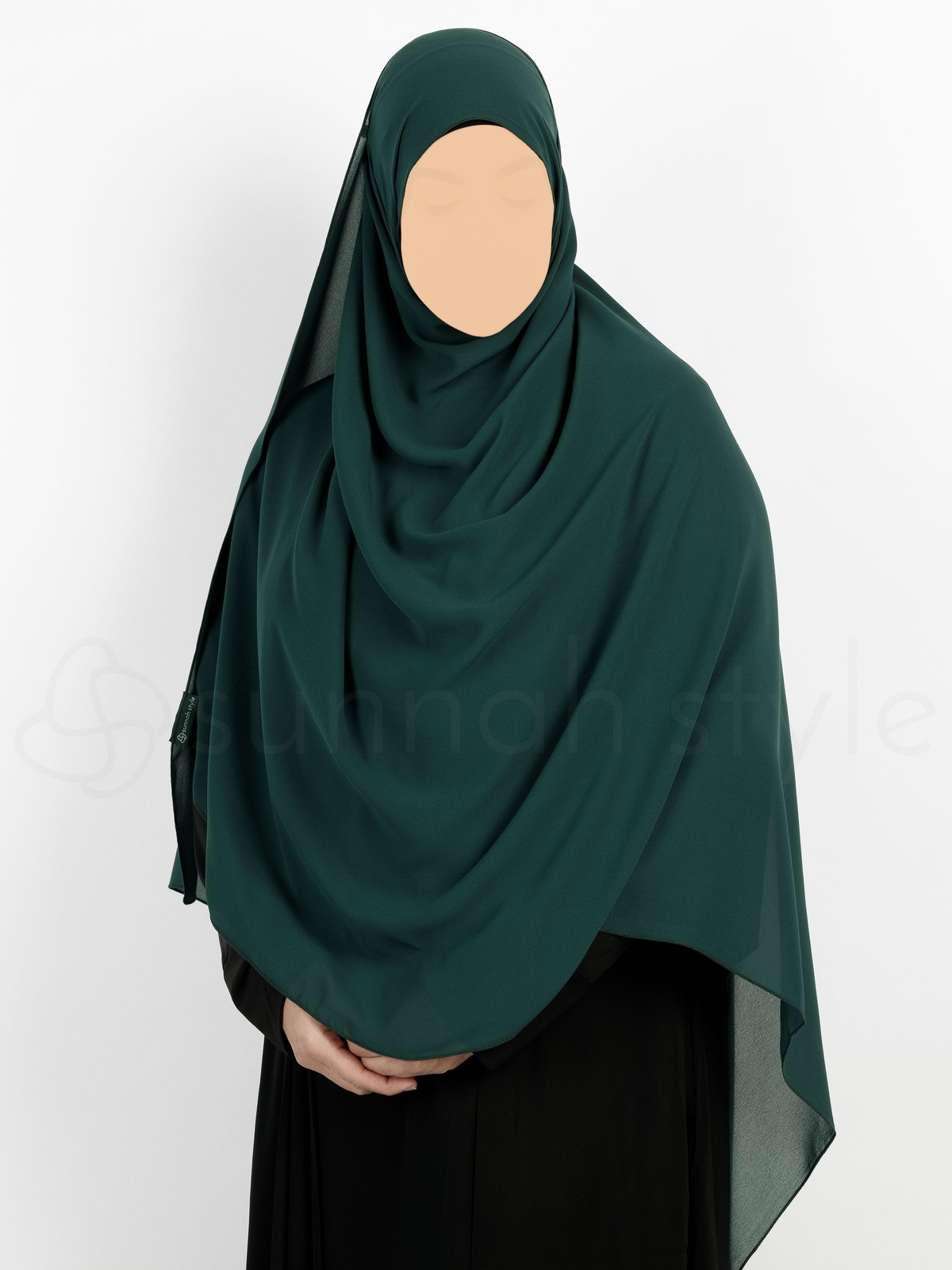 Sunnah Style - Essentials Shayla (Premium Chiffon) - XL (Pine)