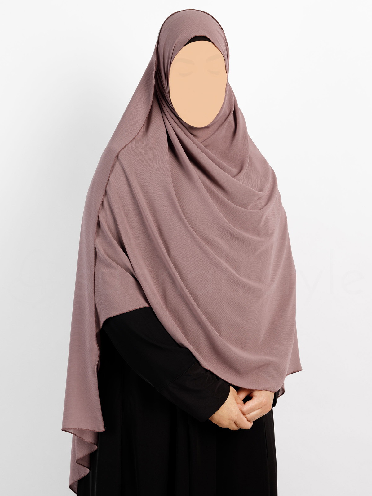 Sunnah Style - Essentials Shayla (Premium Chiffon) - XL (Parfait)