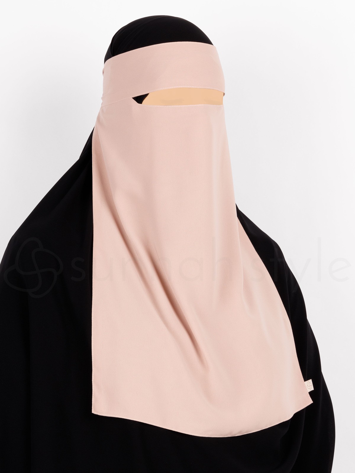 Sunnah Style - Narrow No-Pinch One Layer Niqab (Parfait)