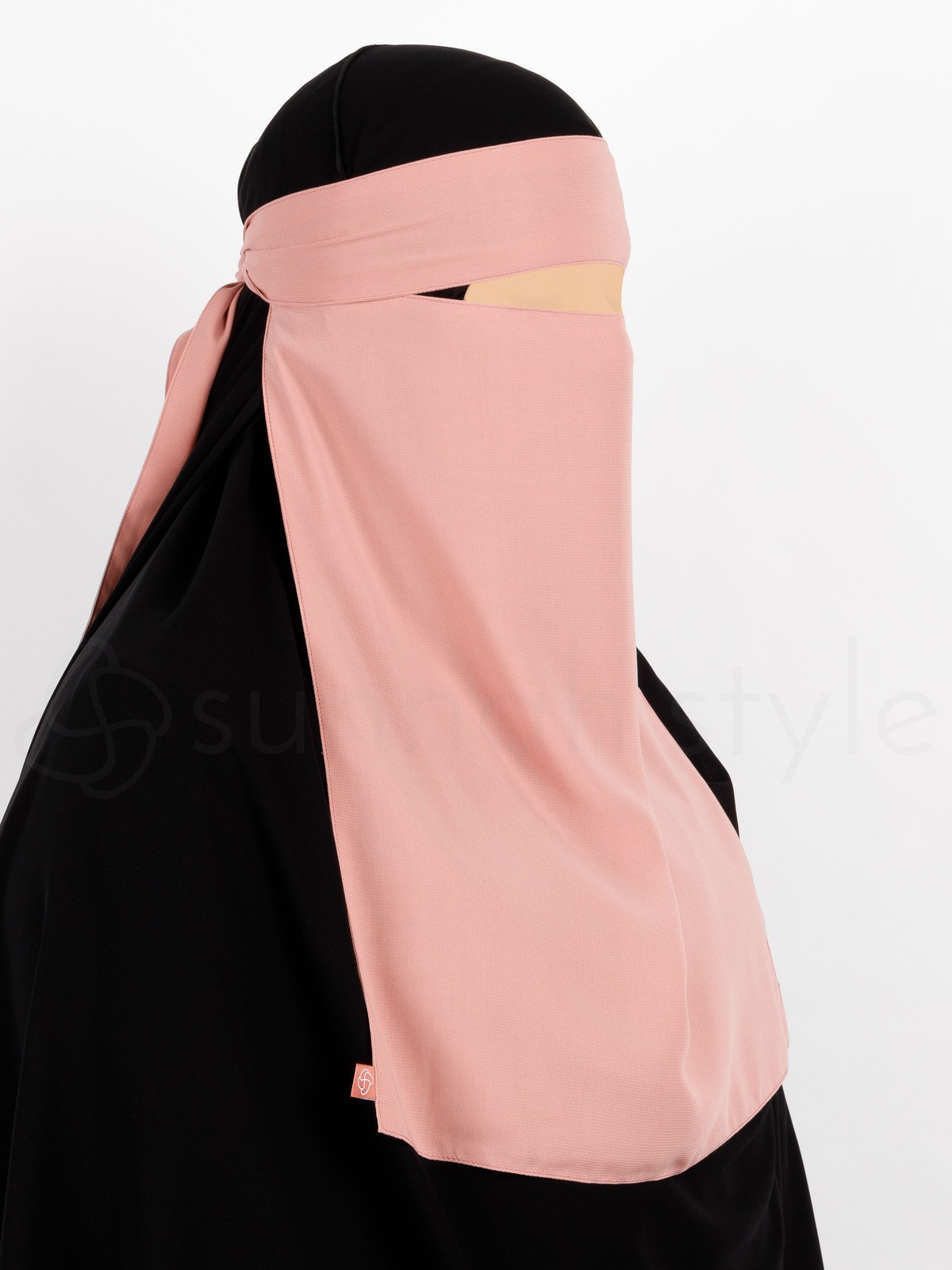 Sunnah Style - Pull-Down One Layer Niqab (Blush)