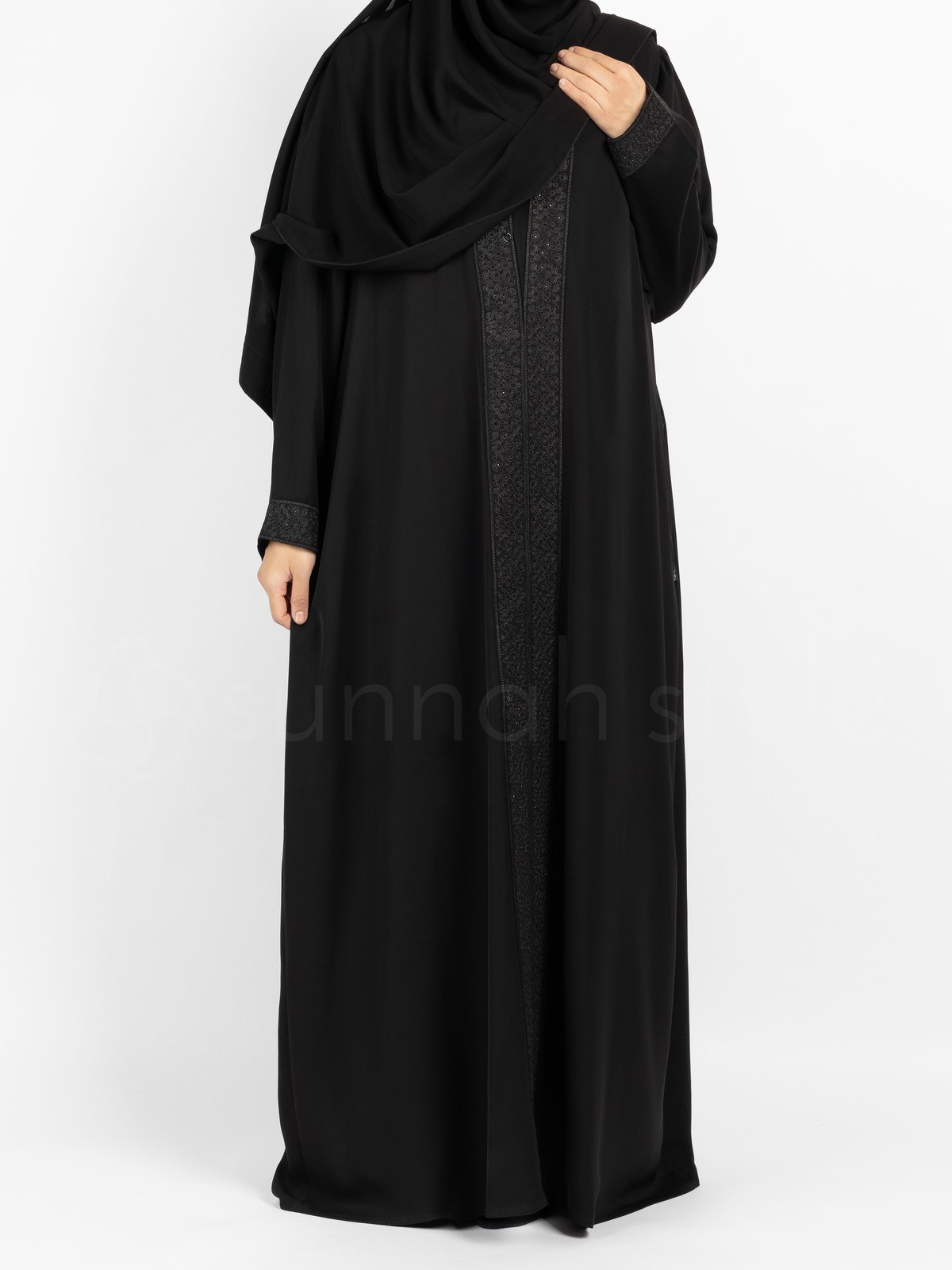Sunnah Style - Glimmer Abaya (Black)