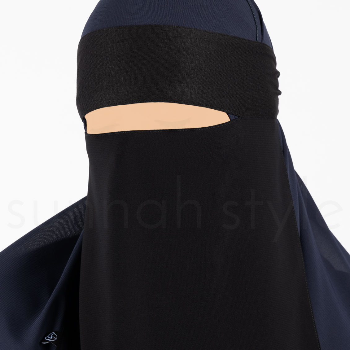 Short One Layer Soft Fit Niqab