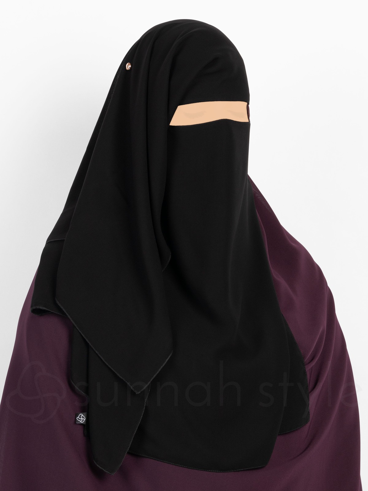 Medium 3 Layer Niqab: No Pinch - UKHT LONDON