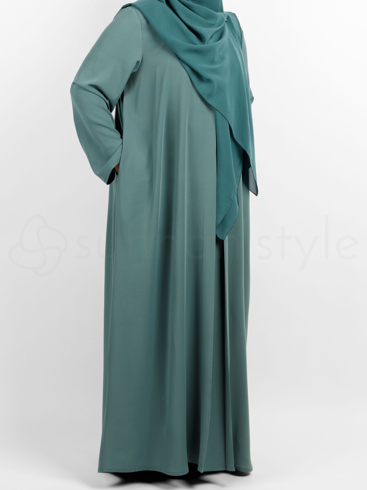 Flare Abaya Spearmint